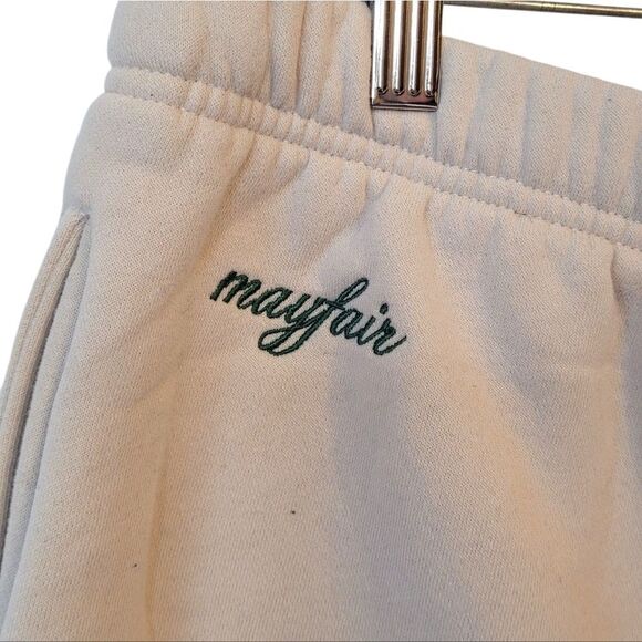 The Mayfair Group Women's Cream Growth Takes Time Mushroom Sweat Shorts Size XXL - Picture 6 of 8